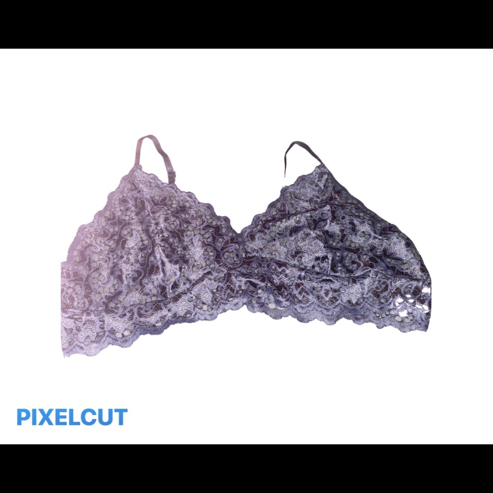 SHEIN silk/lace bandeau